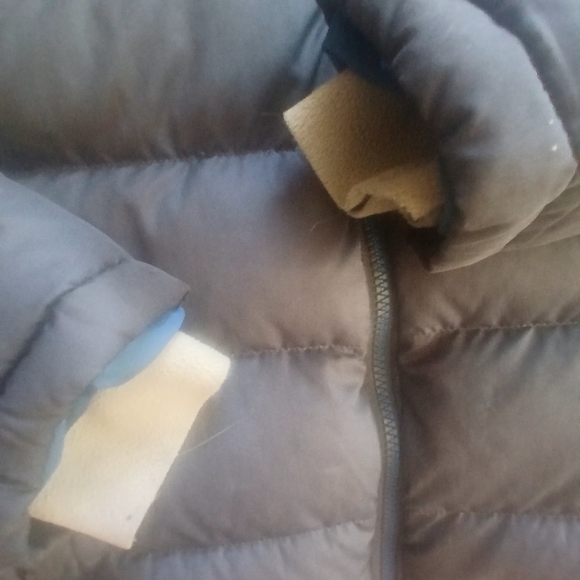 L.L. Bean Kids DOWNTEK Water Proof Puffer Jacket - Dark Gray Sz 14-16. - Picture 4 of 9